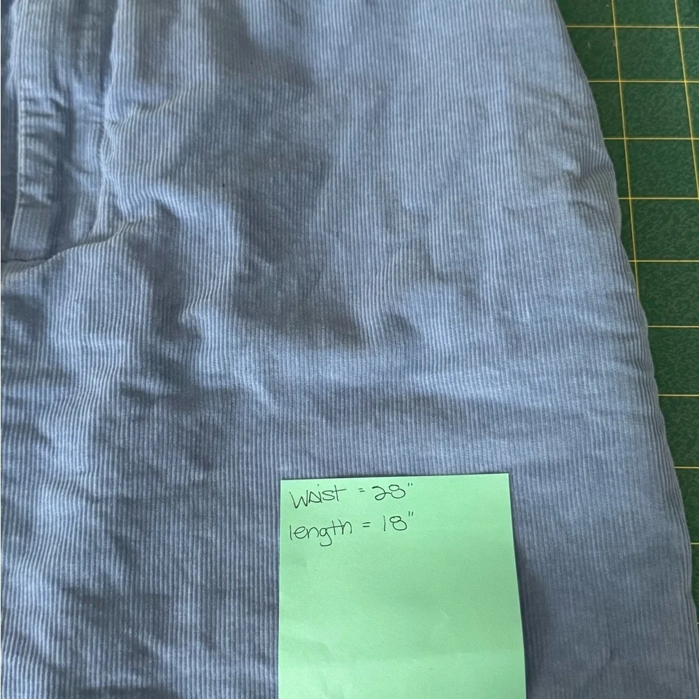 RALPH LAUREN Sport Corduroy Mini skirt Size 6 Blue Label